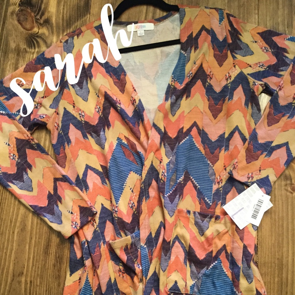 LuLaRoe Sarah cardigan NWT